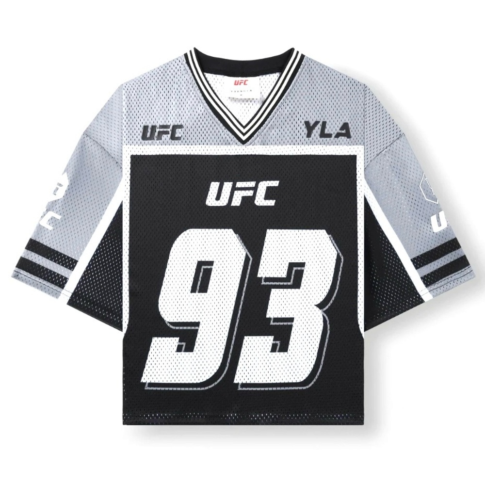 NWT - UFC Black and Gray Men's Shirt